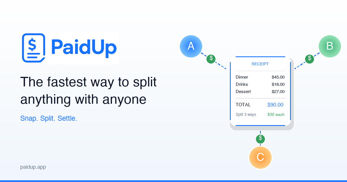 PaidUp preview